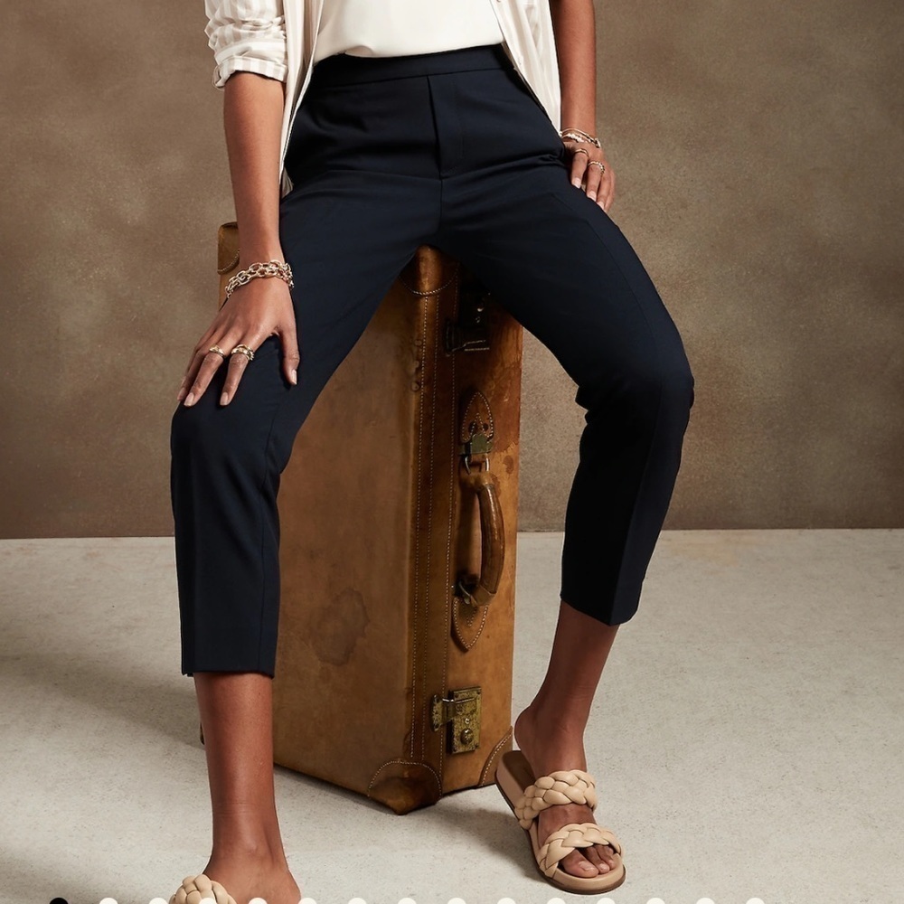 NWT BANANA REPUBLIC HAYDEN ANKLE PANT Sz. 12 PETITE